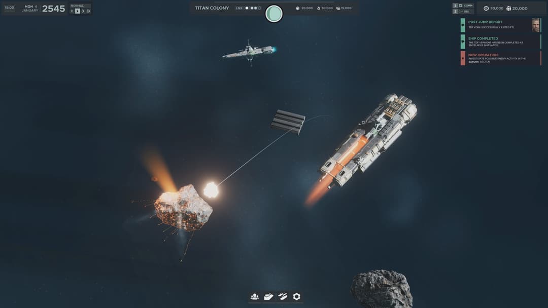 Another screenshot of Falling Frontier